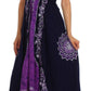 Sakkas Serenity Embroidered Batik Halter Dress