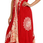 Sakkas Serenity Embroidered Batik Halter Dress