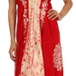 Sakkas Serenity Embroidered Batik Halter Dress