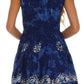 Sakkas Azura Gypsy Boho Peasant Batik Dress