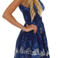 Sakkas Azura Gypsy Boho Peasant Batik Dress