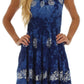 Sakkas Azura Gypsy Boho Peasant Batik Dress