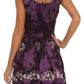 Sakkas Azura Gypsy Boho Peasant Batik Dress