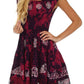 Sakkas Azura Gypsy Boho Peasant Batik Dress