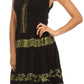 Olivia Gypsy Boho Peasant Batik Dress