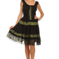 Olivia Gypsy Boho Peasant Batik Dress