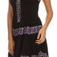 Olivia Gypsy Boho Peasant Batik Dress