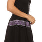 Olivia Gypsy Boho Peasant Batik Dress