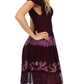Olivia Gypsy Boho Peasant Batik Dress