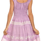 Olivia Gypsy Boho Peasant Batik Dress