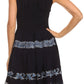 Olivia Gypsy Boho Peasant Batik Dress