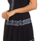 Olivia Gypsy Boho Peasant Batik Dress