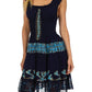 Olivia Gypsy Boho Peasant Batik Dress