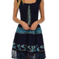 Olivia Gypsy Boho Peasant Batik Dress