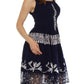Olivia Gypsy Boho Peasant Batik Dress