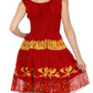 Olivia Gypsy Boho Peasant Batik Dress