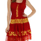 Olivia Gypsy Boho Peasant Batik Dress