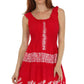 Olivia Gypsy Boho Peasant Batik Dress