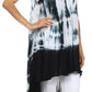Sakkas Star Dancer Caftan Tank Hi Lo Dress / Cover Up