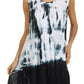 Sakkas Star Dancer Caftan Tank Hi Lo Dress / Cover Up