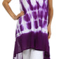 Sakkas Star Dancer Caftan Tank Hi Lo Dress / Cover Up