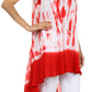 Sakkas Star Dancer Caftan Tank Hi Lo Dress / Cover Up