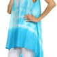 Sakkas Star Dancer Caftan Tank Hi Lo Dress / Cover Up