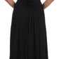 Sakkas Rayon Embroidered Stonewashed Adjustable Spaghetti Straps Long Dress