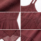 Sakkas Rayon Embroidered Stonewashed Adjustable Spaghetti Straps Long Dress