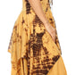 Sakkas Annabella Corset Bodice Handkerchief Hem Dress