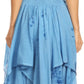 Sakkas Annabella Corset Bodice Handkerchief Hem Dress