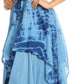 Sakkas Annabella Corset Bodice Handkerchief Hem Dress