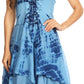 Sakkas Annabella Corset Bodice Handkerchief Hem Dress