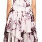 Sakkas Annabella Corset Bodice Handkerchief Hem Dress