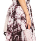Sakkas Annabella Corset Bodice Handkerchief Hem Dress