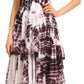 Sakkas Annabella Corset Bodice Handkerchief Hem Dress