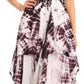 Sakkas Annabella Corset Bodice Handkerchief Hem Dress
