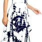Sakkas Annabella Corset Bodice Handkerchief Hem Dress