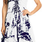 Sakkas Annabella Corset Bodice Handkerchief Hem Dress