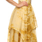 Sakkas Annabella Corset Bodice Handkerchief Hem Dress
