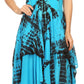 Sakkas Annabella Corset Bodice Handkerchief Hem Dress