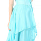 Sakkas Lady Mary Jacquard Corset Style Bodice Lightweight Handkerchief Hem Dress