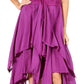 Sakkas Lady Mary Jacquard Corset Style Bodice Lightweight Handkerchief Hem Dress