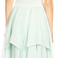 Sakkas Lady Mary Jacquard Corset Style Bodice Lightweight Handkerchief Hem Dress