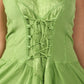Sakkas Lady Mary Jacquard Corset Style Bodice Lightweight Handkerchief Hem Dress