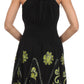 Sakkas Dharini Batik Smocked Empire Waist Dress