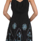 Sakkas Dharini Batik Smocked Empire Waist Dress