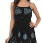 Sakkas Dharini Batik Smocked Empire Waist Dress