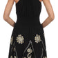 Sakkas Dharini Batik Smocked Empire Waist Dress