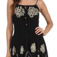 Sakkas Dharini Batik Smocked Empire Waist Dress